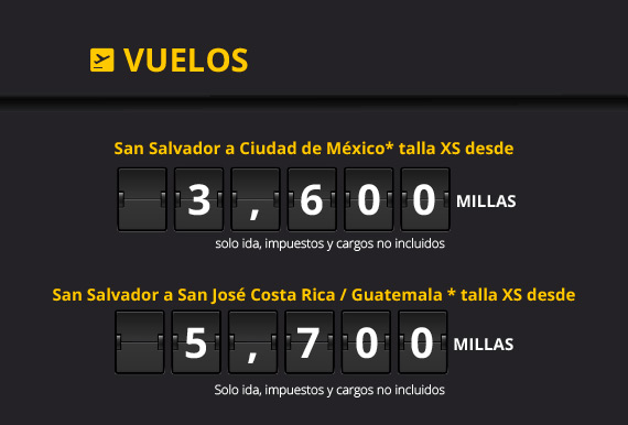 Canjea tus LifeMiles