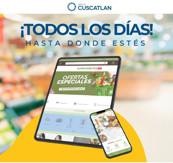 Envío a domicilio gratis* en superselectos.com y SuperSelectos APP todos los días
